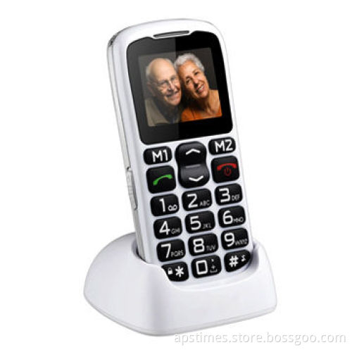 GSM Phone with 1.77-inch Color Display, SOS, Torch and FM Radio, Quad-band